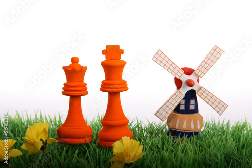 Photo: Orange king and Queen Orange king and Queen