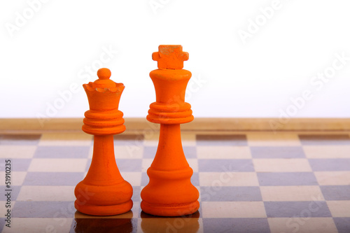 Photo: Orange king and Queen Orange king and Queen