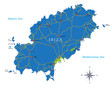Ibiza map