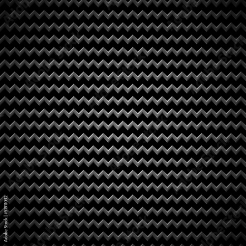 Vector: Background with Seamless Black Carbon Texture Background with Seamless Black Carbon Texture