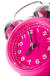 Pink clock