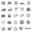 Transportation basic icons
