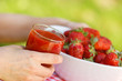 Strawberry smoothie