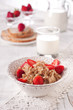 Breakfast with oatmeal