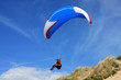 Photo: paraglider on sand dunes paraglider on sand dunes