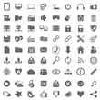 Web and computer basic icons