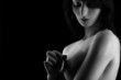 Foto: Nude portrait of a sexy busty girl Nude portrait of a sexy busty girl