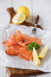 Simply smoked salmon
