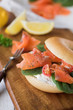 Simply smoked salmon