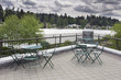Garden Patio Seating by the Lake