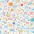 Vector: Baby bunny tea Baby bunny tea