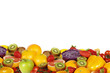 Obst Gemüse Rahmen unten