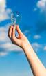 Holding a Bulb