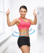beautiful sporty woman