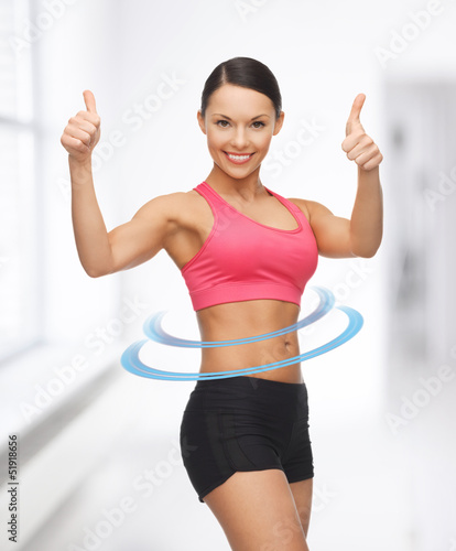 Photo: beautiful sporty woman beautiful sporty woman