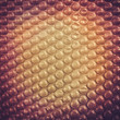 Funky Vintage Bubble-foil Background with Realistic Texture