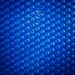 Blue Bubble-foil Background with Realistic Texture