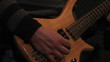 Bass guitar player