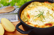 potato bake - Kartoffelgratin