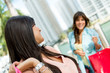 Photo: Happy shopping girls Happy shopping girls