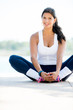 Sports Woman Stretching