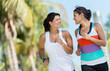 Sports Women Running Outdoors