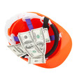 money in the hardhat