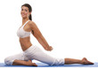 woman and yoga