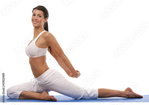 Photo: woman and yoga woman and yoga