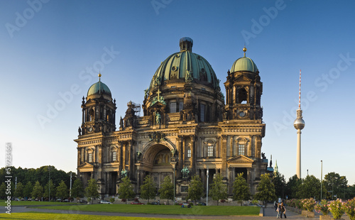 Photo: Berliner Dom & Fernsehturm television tower Berliner Dom & Fernsehturm television tower