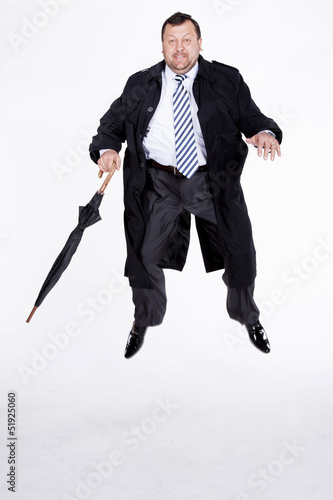 Photo: Happy boss flies Happy boss flies