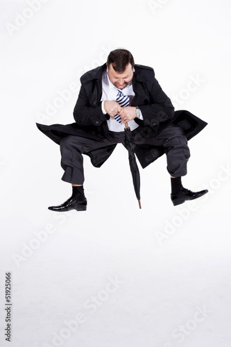 Photo: Happy boss flies Happy boss flies