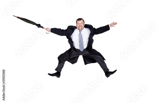 Photo: Happy boss flies Happy boss flies