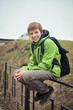 Portrait of teen, outdoor