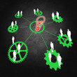 Business management and teamwork