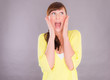 Foto: surprised female surprised female