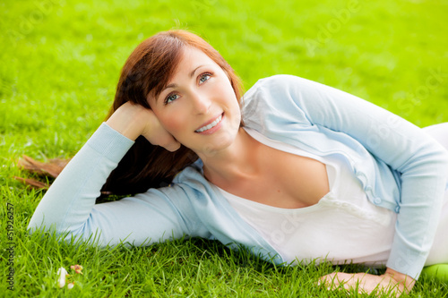 Photo: happy natural female happy natural female
