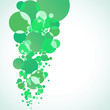 Abstract green bubble. EPS 8