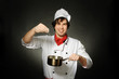 Cook with flour