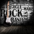 electric guitar in the room