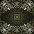 Vektor: Vintage seamless wallpaper with an elegant lace frame Vintage seamless wallpaper with an elegant lace frame
