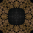 Vektor: Vintage seamless background with an elegant lace frame Vintage seamless background with an elegant lace frame