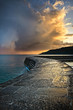 Dramatic Coastal Sunset