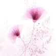 vector background with flower