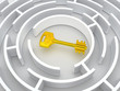 Key to labyrinth