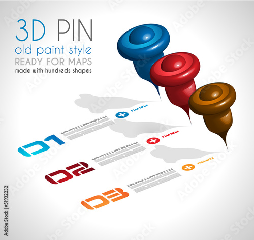 Vector: Infographic design template with paper tags. Infographic design template with paper tags.