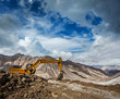 Photo: Road construction in mountains Himalayas Road construction in mountains Himalayas