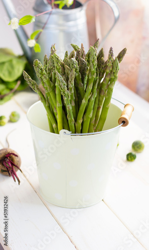 Photo: green asparagus green asparagus
