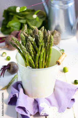 Photo: green asparagus green asparagus