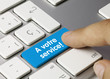 Clavier A votre service! doigt